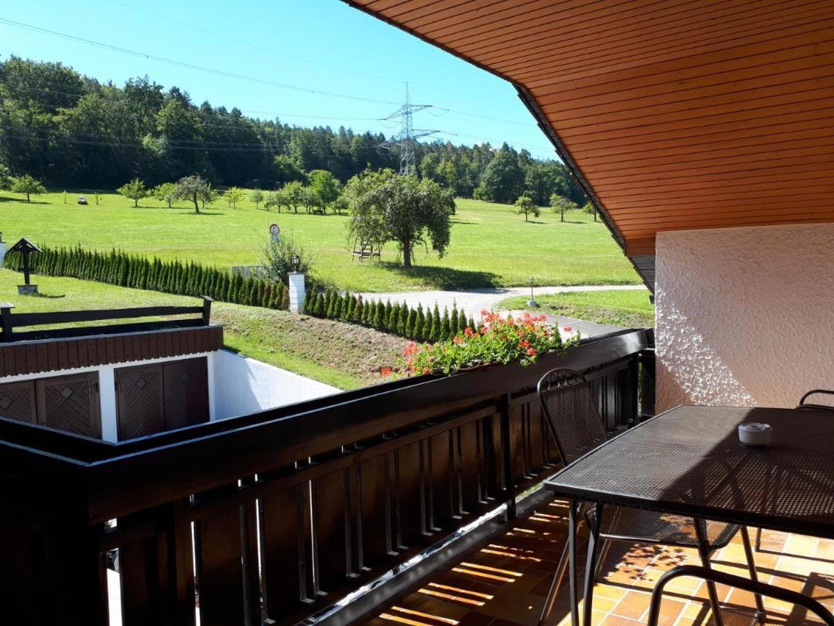 Hotel Bergwiesen - Zimmer Mit Balkon Oder Terasse Lohr Εξωτερικό φωτογραφία